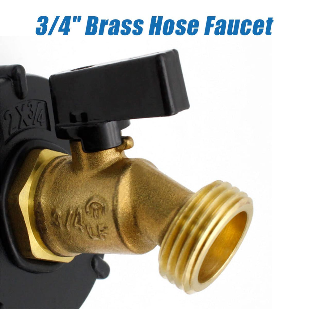 KAKSEY flowing water from hose showing smooth controlled flow from the valve