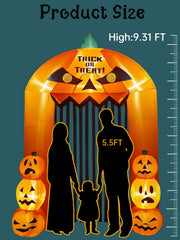 Kalolary close-up of LED-lit pumpkin creating bright nighttime visibility