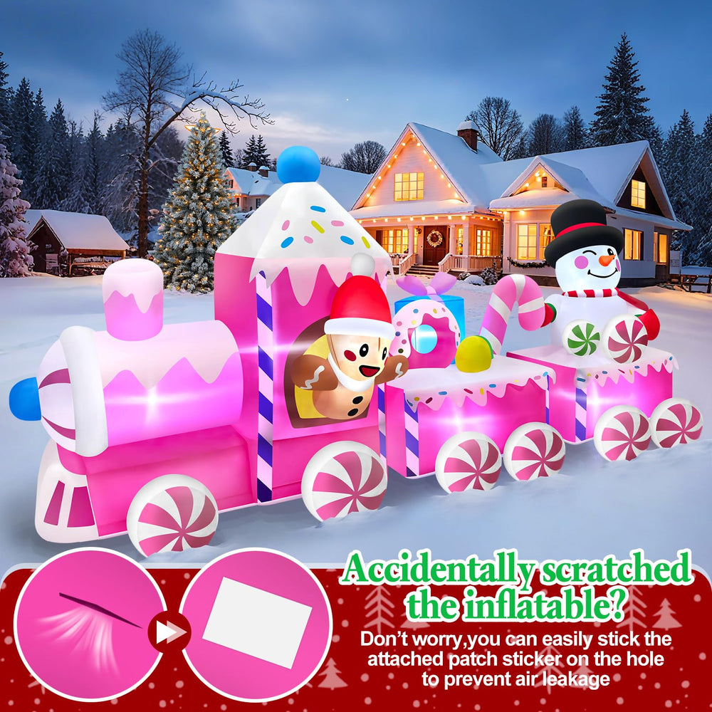 Kalolary displayed on family lawn with children enjoying it to show joyful seasonal atmosphere benefit