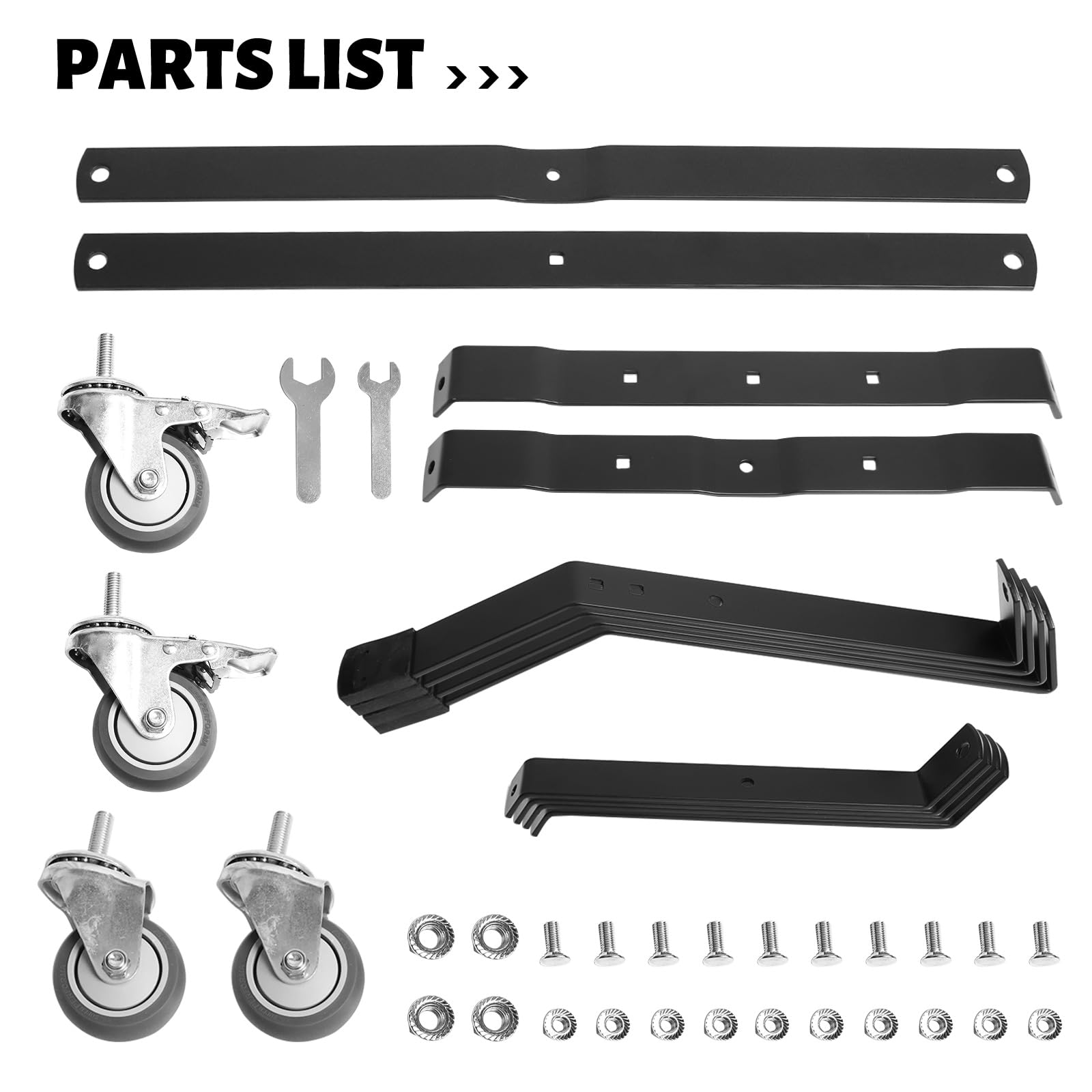 kamado factory installation hardware layout easing quick tool-free assembly
