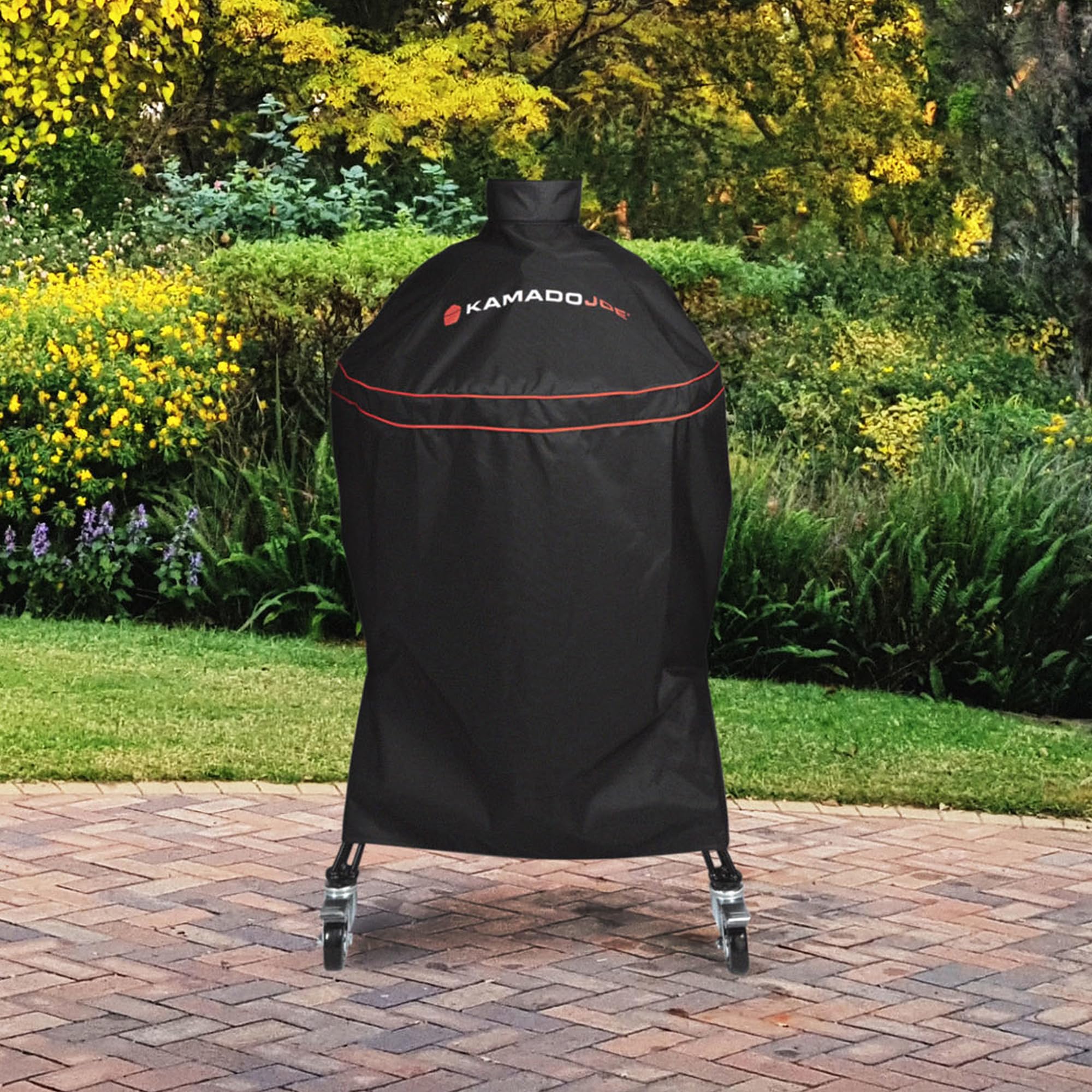 Kamado Joe fabric texture close-up showing waterproof weave and durability