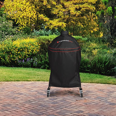Kamado Joe close-up of waterproof polyester fabric showing durable weather protection