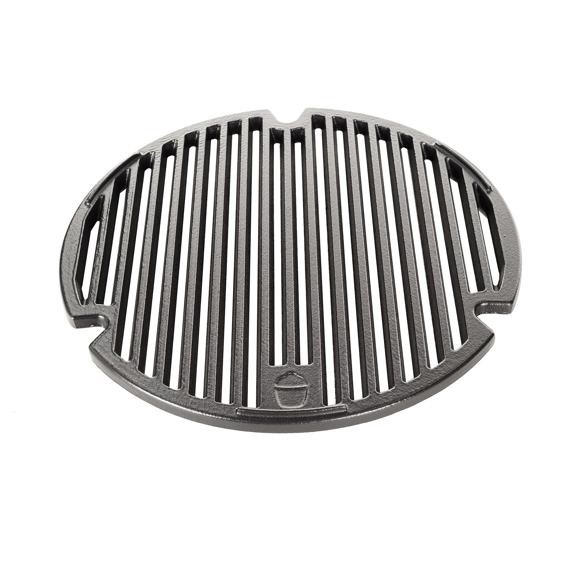 Kamado Joe close-up of grate texture highlighting non-stick surface and even heat