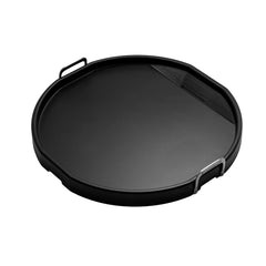 Kamado Joe griddle front view showing full flat-top benefit