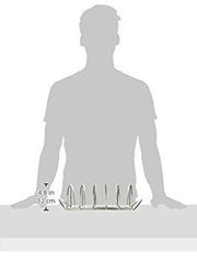 Kamado Joe rib rack inside grill with ribs upright demonstrating better airflow