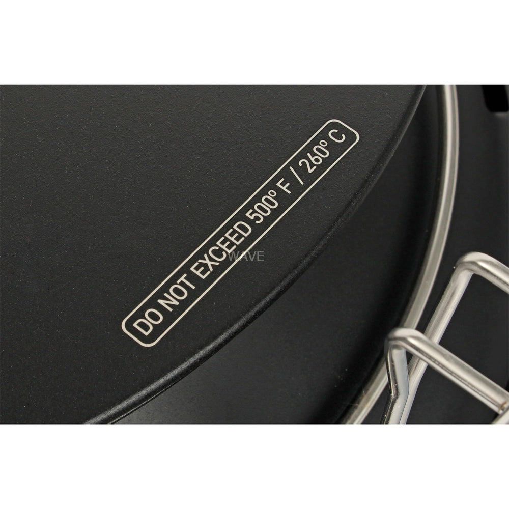 Kamado Joe SlōRoller next to ruler showing size and compatibility for easy fit confirmation