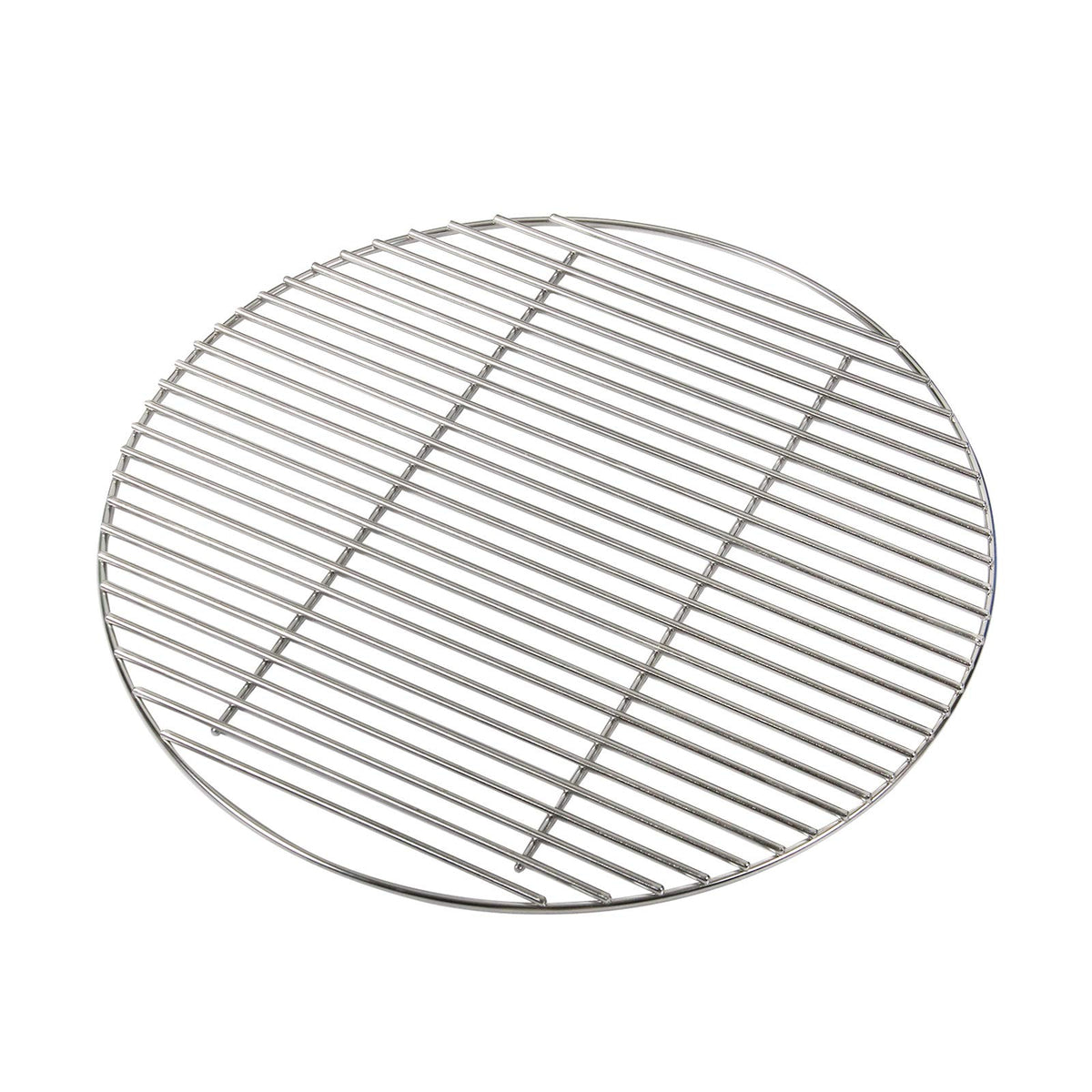 KAMaster 17" front view showing replacement stainless steel fire grate and robust build benefits