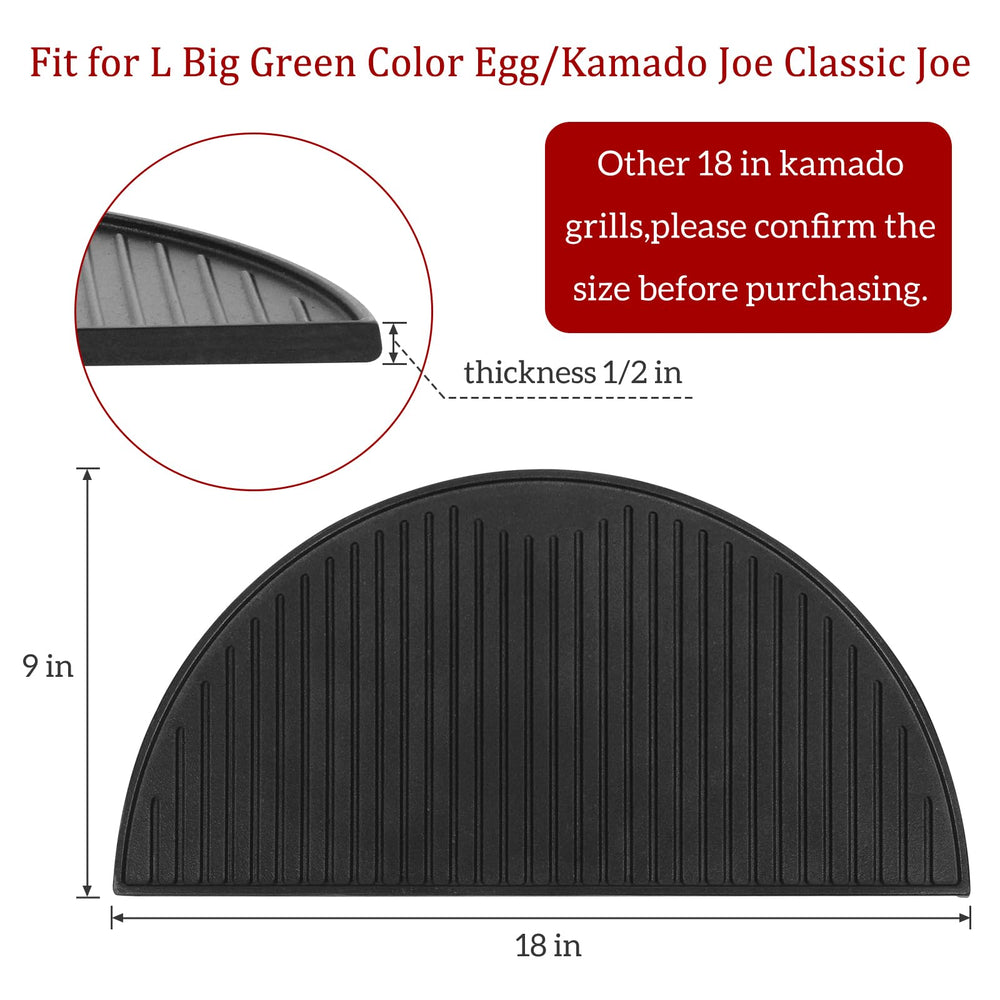 KAMaster close-up of ridged side creating sear marks for better flavor