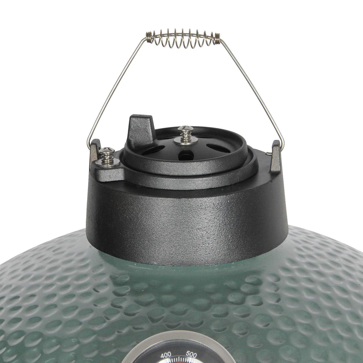 KAMaster front view of chimney cap showing robust fit and improved draft control