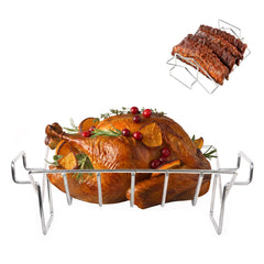 KAMaster front view of V-shaped rack showing sturdy construction benefit
