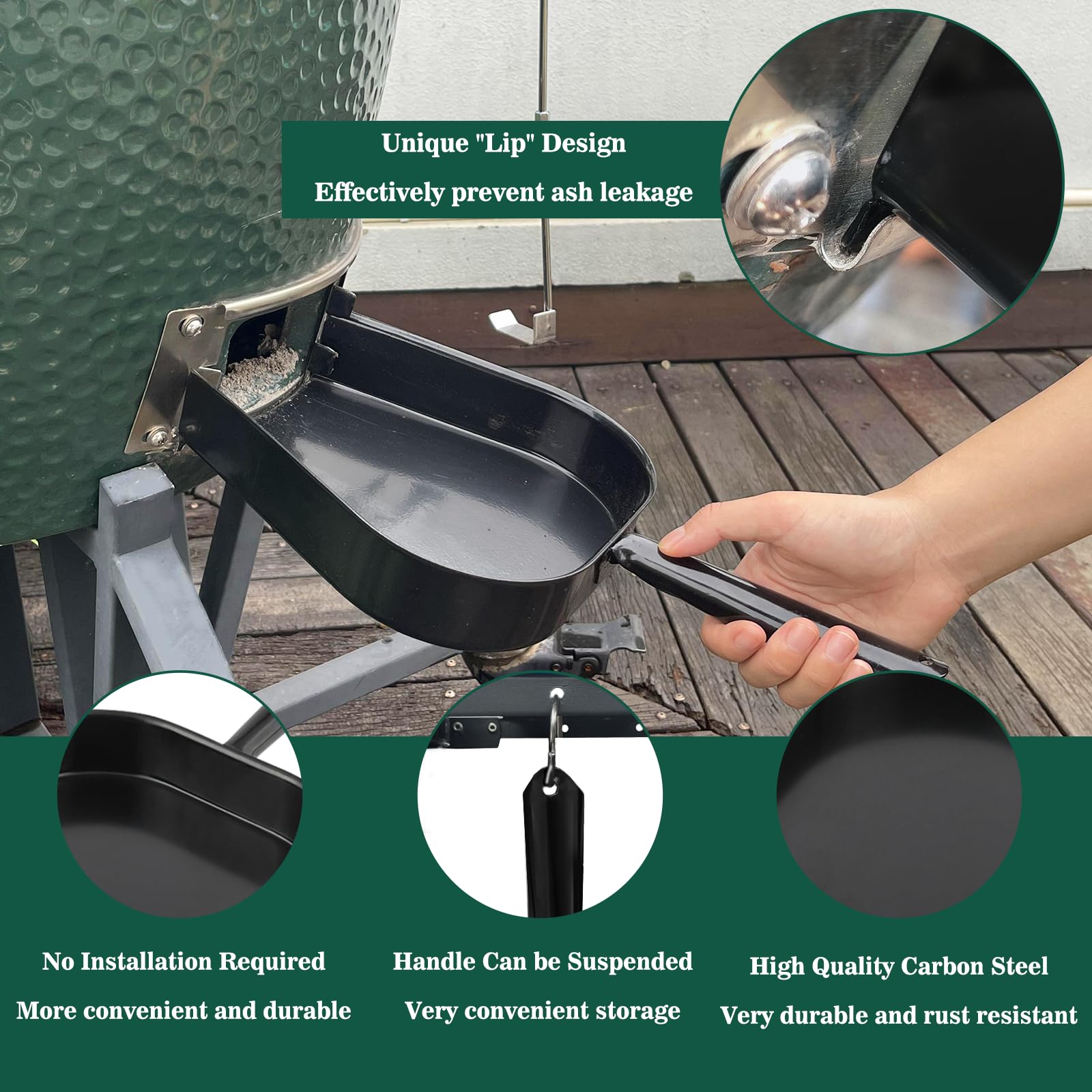 KAMaster grate lifter in use lifting a hot grill grate safely and securely
