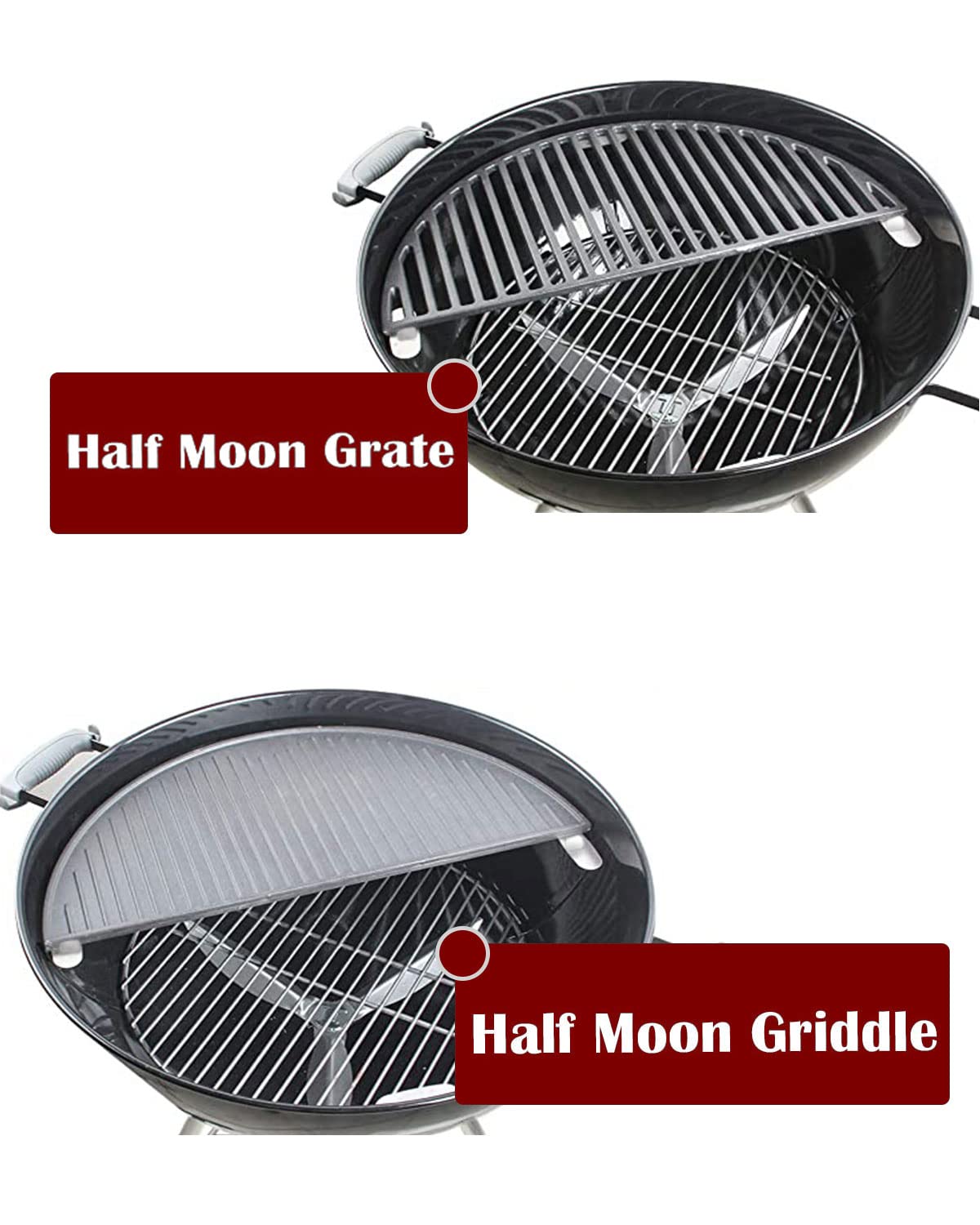 KAMaster griddle in use with eggs showing even heat distribution and nonstick potential