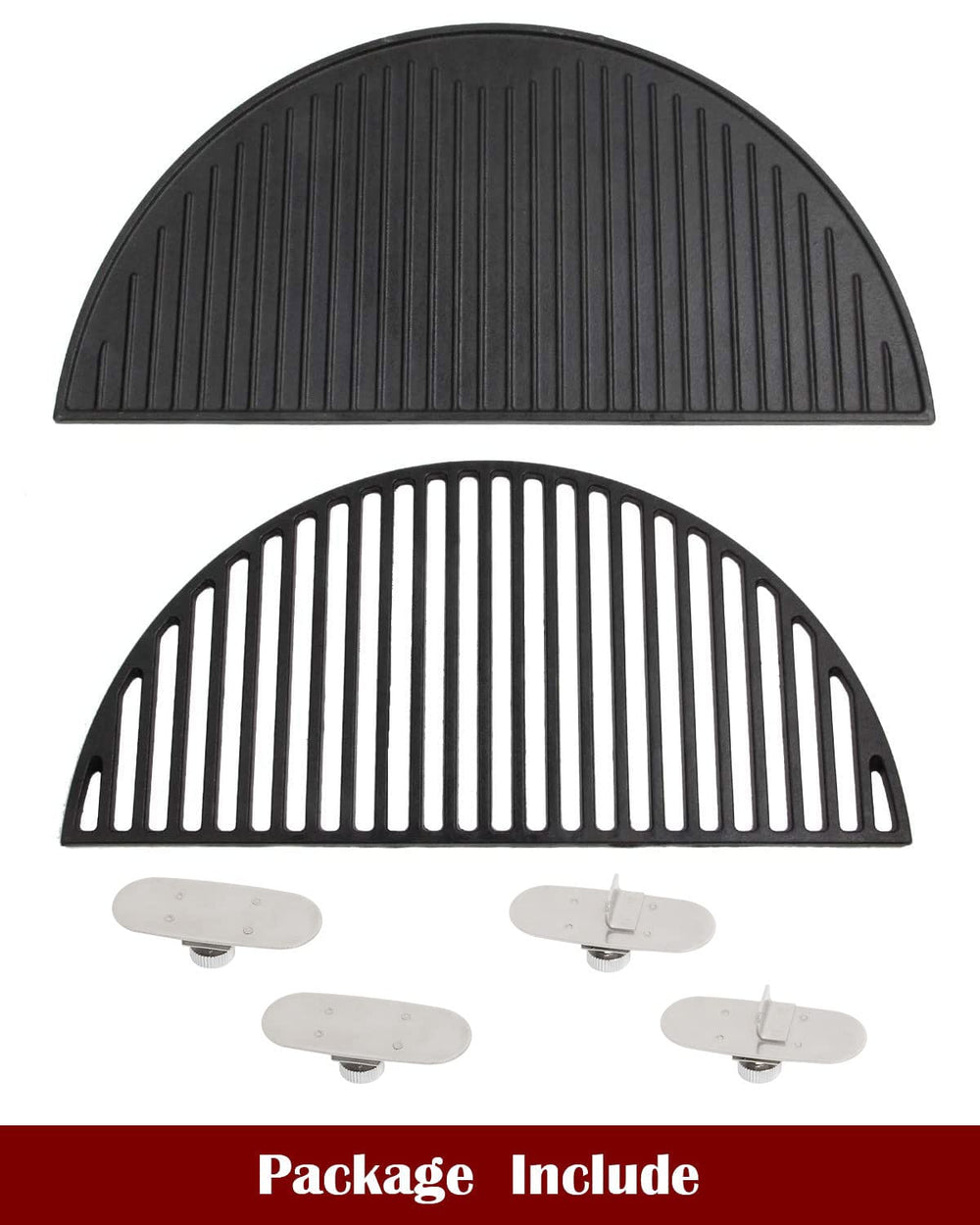 KAMaster cast iron grate close-up texture showing robust finish and improved searing