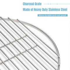 KAMaster grate installed in XLarge Big Green Egg demonstrating improved airflow control