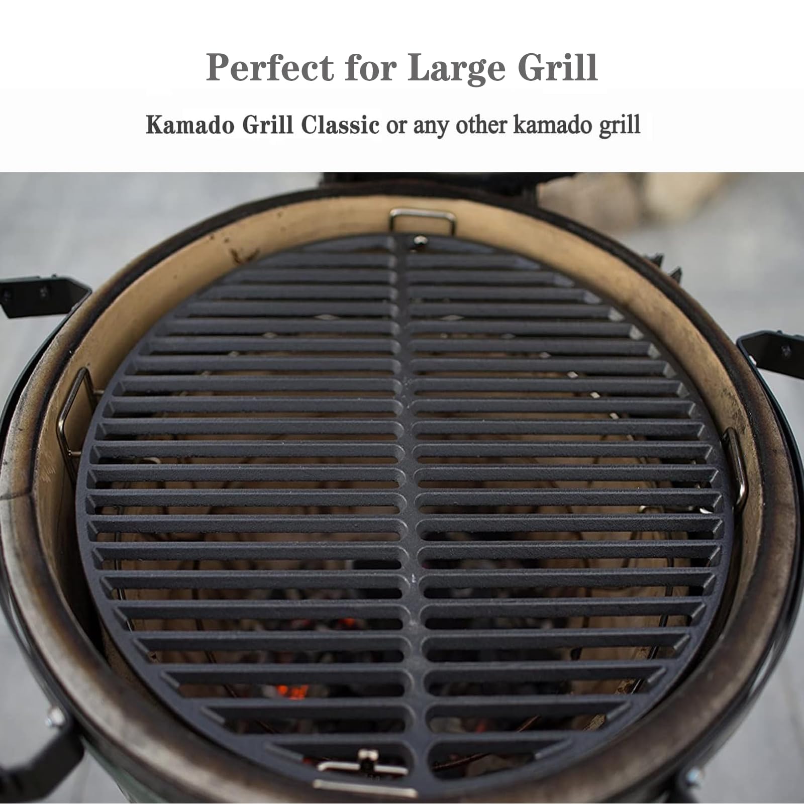 KAMaster reversible ridges detail showing narrow and wide sear options for versatility