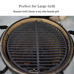 KAMaster reversible ridges detail showing narrow and wide sear options for versatility