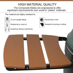 KAMaster folded-down shelf profile saving space when not in use