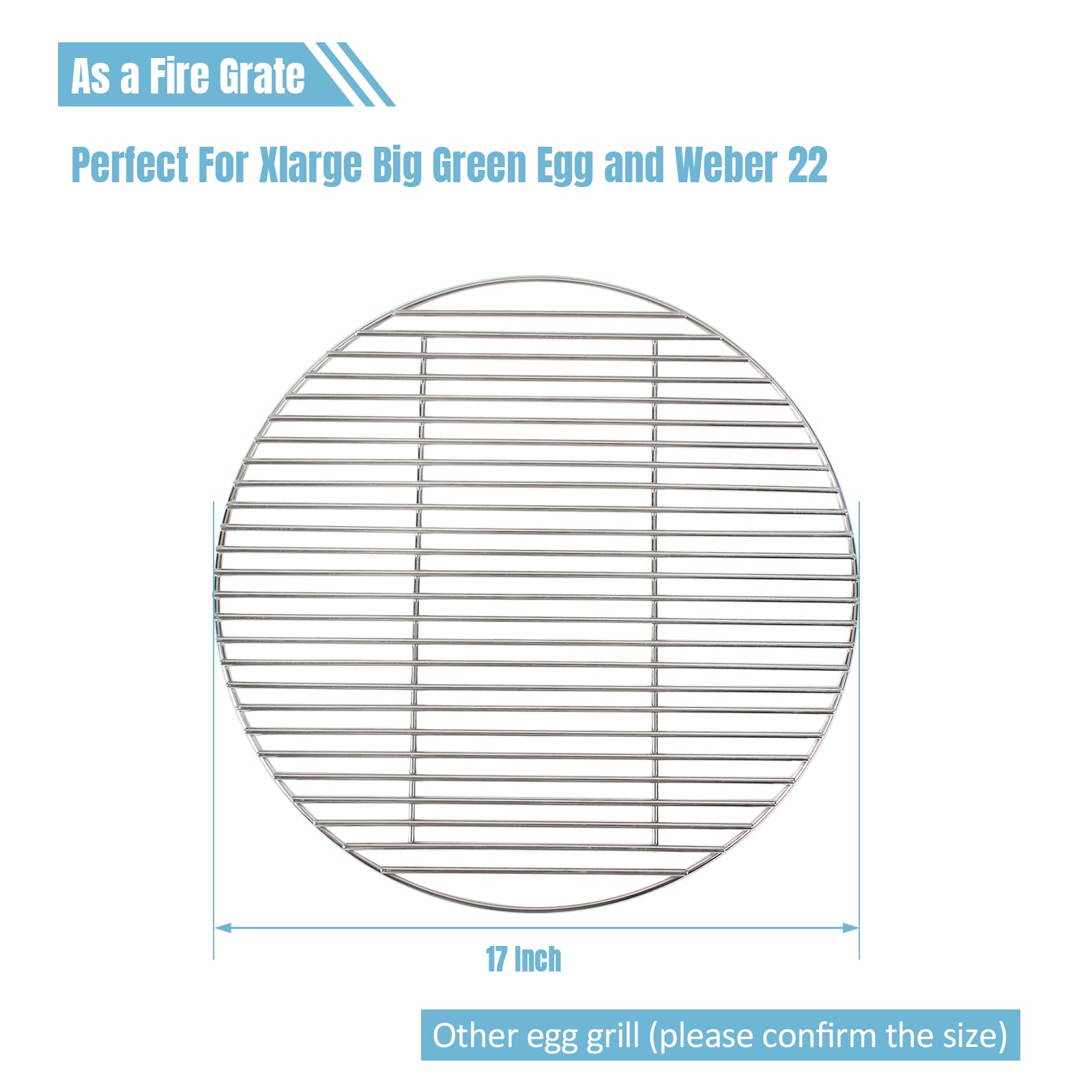 KAMaster close-up of 5mm stainless steel bars highlighting durable high-heat performance