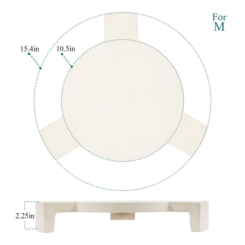 KAMaster close-up of ceramic texture highlighting durable 3/4 inch thickness and heat retention
