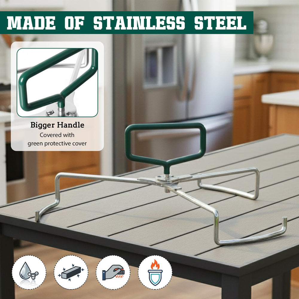 KAMaster ceramic texture and edge detail highlighting durable construction and heat conduction