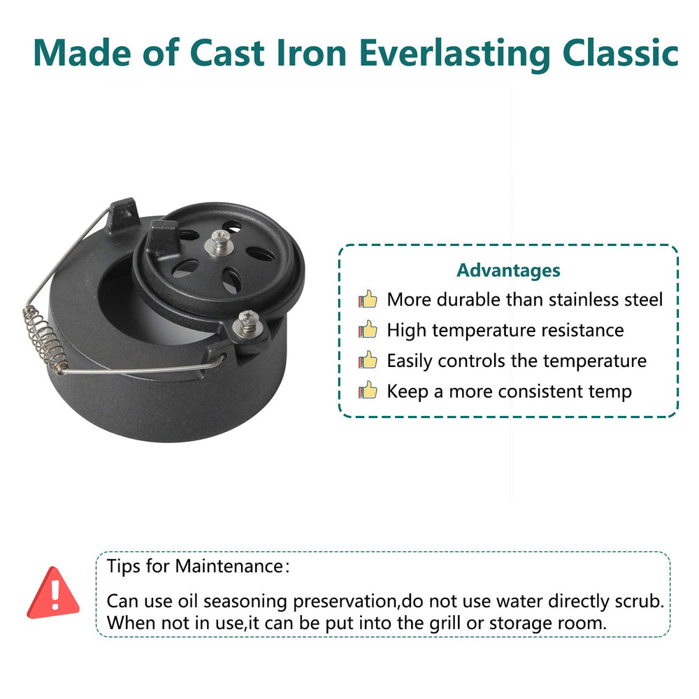 KAMaster cast iron texture close-up highlighting durable high-heat resistance
