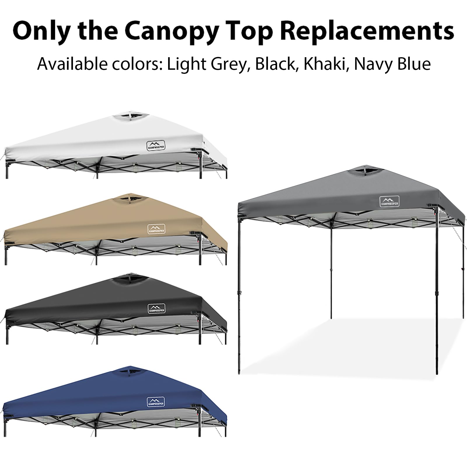 KAMPKEEPER roof air vent detail improving airflow and reducing heat under canopy