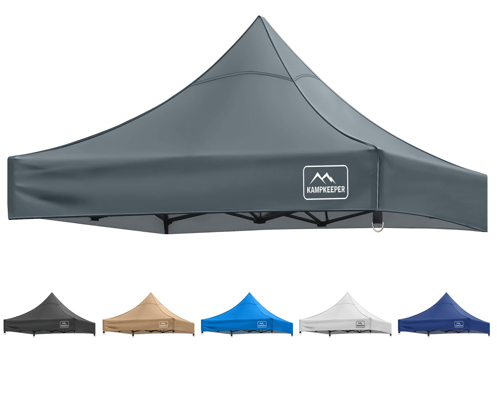KAMPKEEPER front view of replacement canopy top showing fit and color benefit
