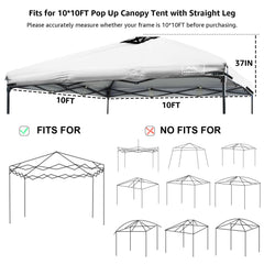 KAMPKEEPER adjustable corner strap and Velcro attachment for secure fit