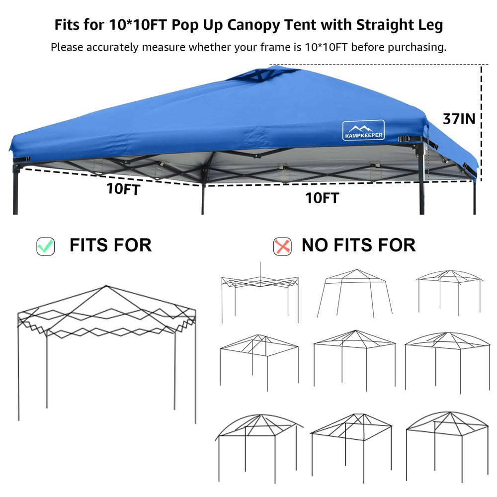 KAMPKEEPER waterproof PU-coated fabric texture resisting water and UV rays