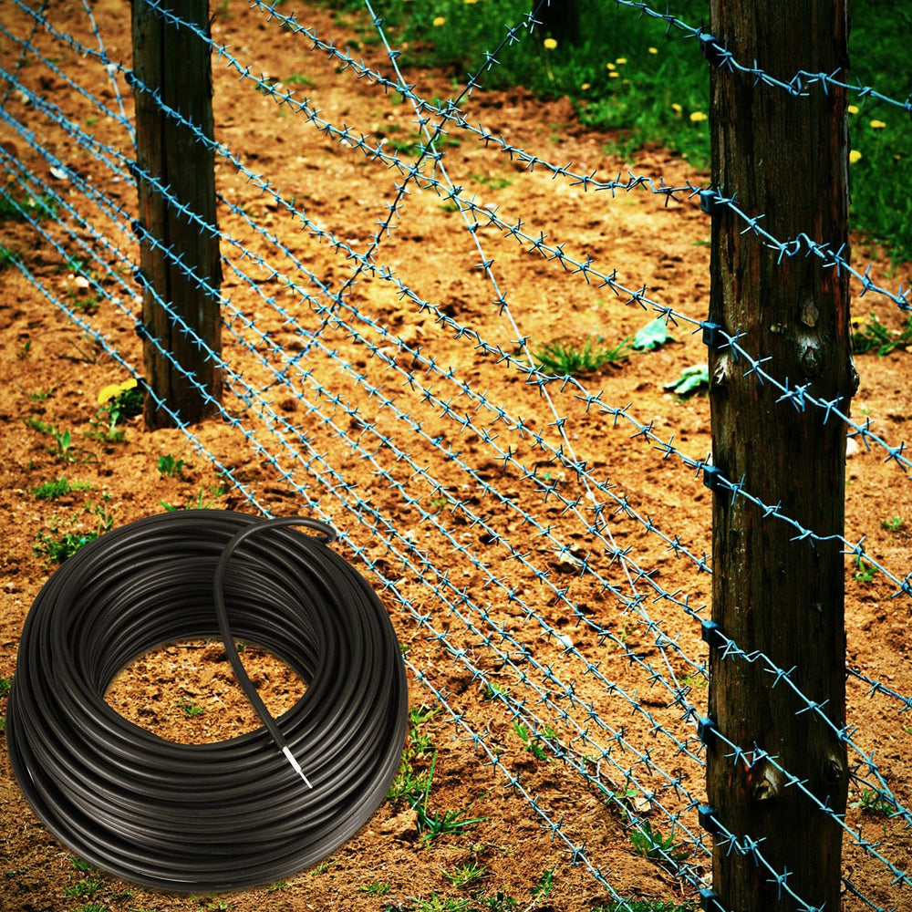 Kanayu installed on rural fence in field showing real-world use and reliable fence connection benefit