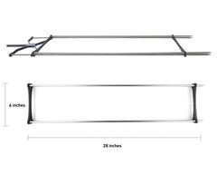KANKA carbon steel locking plate detail showing secure clamp for even grilling