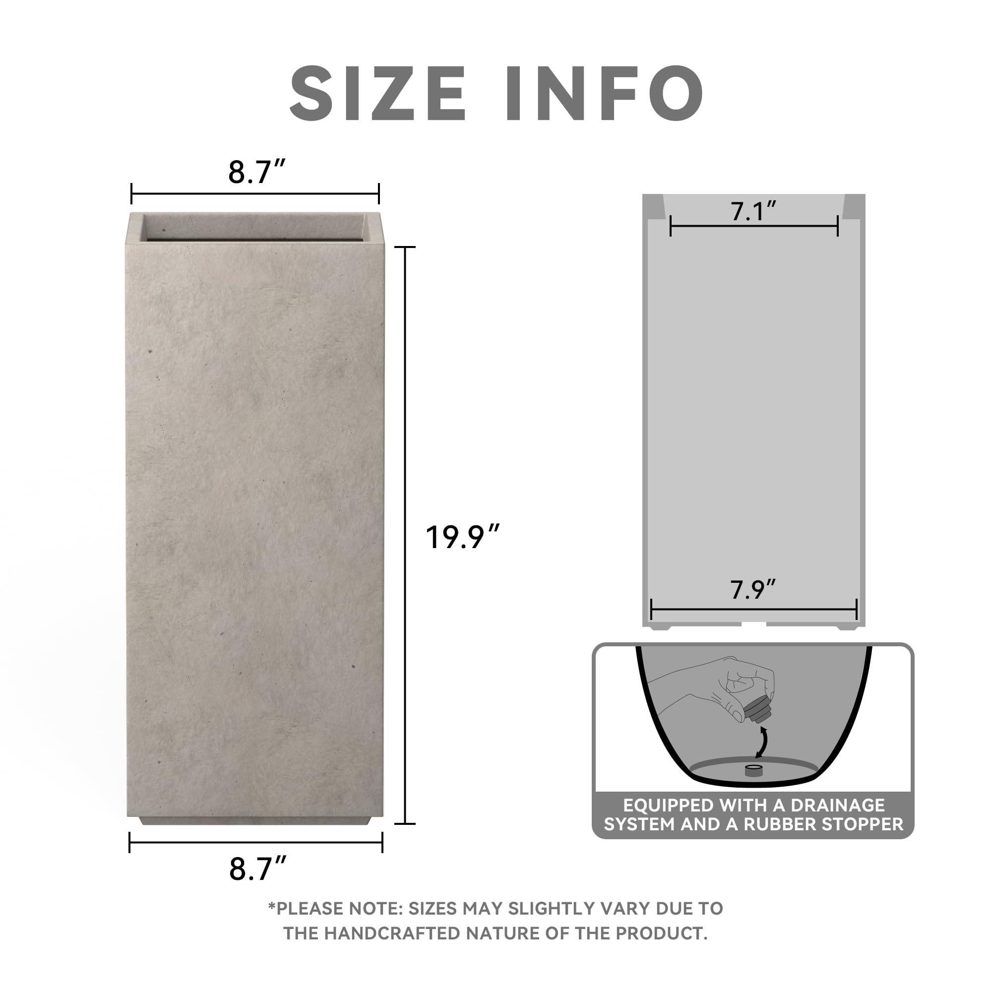 Kante close-up texture with visible pores showing authentic concrete appearance and charm