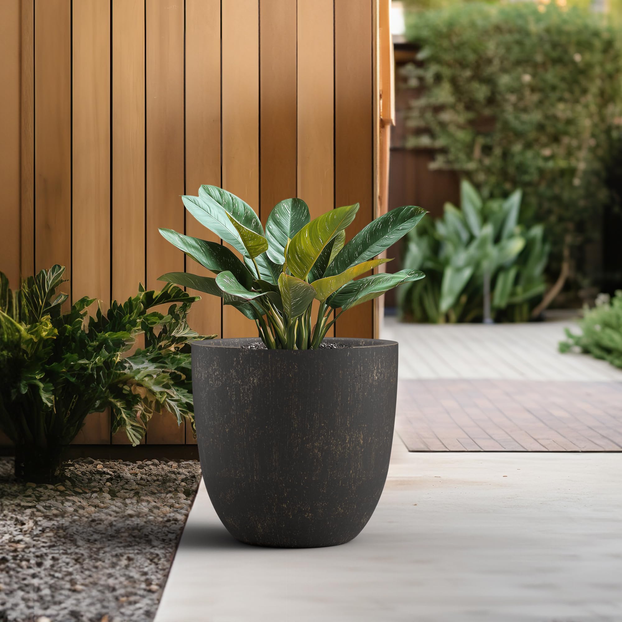 Kante drainage hole and rubber plug detail offering indoor or outdoor use