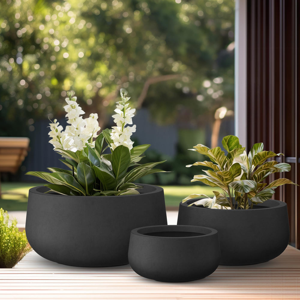 Kante detail of drainage hole with rubber plug for flexible indoor-outdoor use