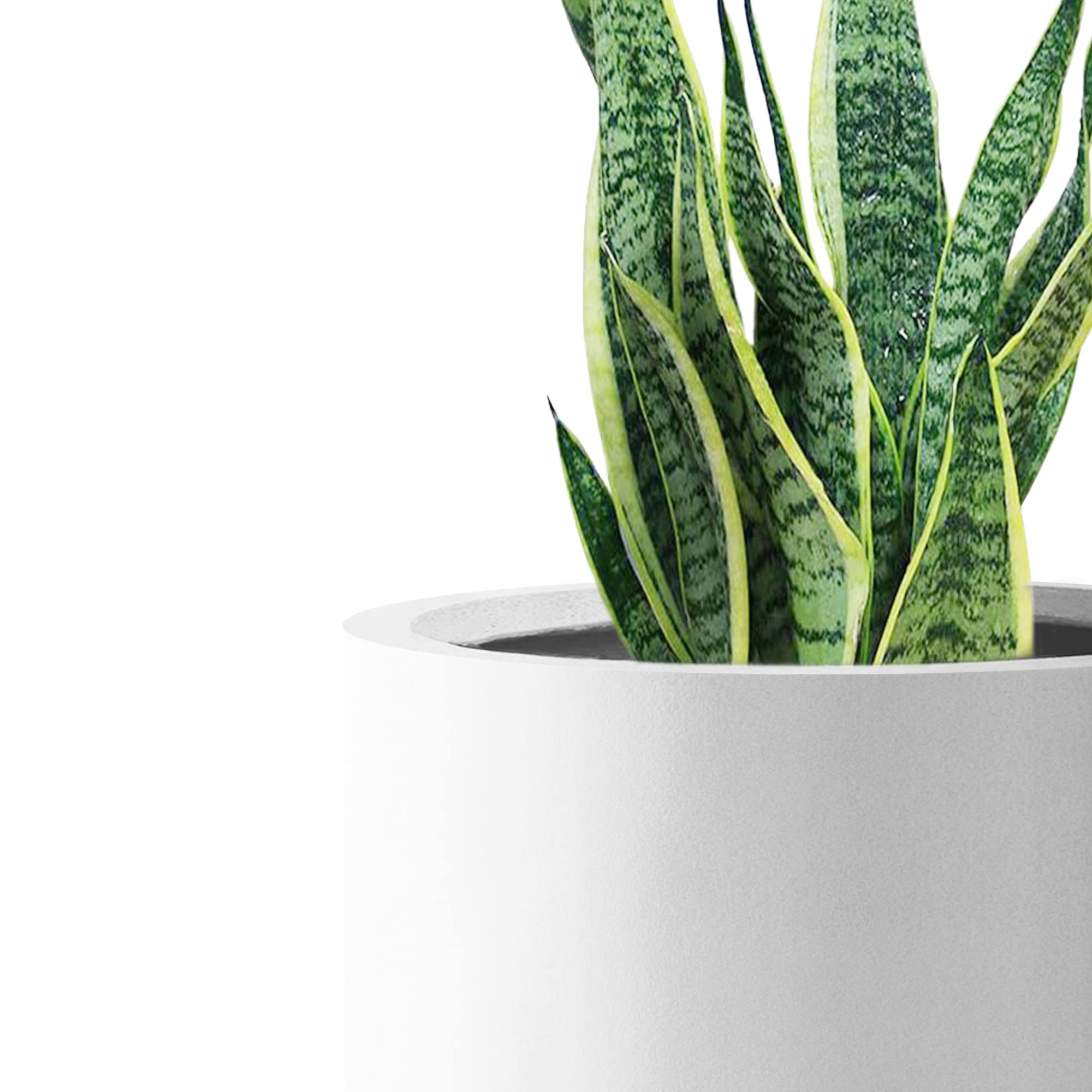 Kante drainage hole with rubber plug detail enabling indoor or outdoor water control
