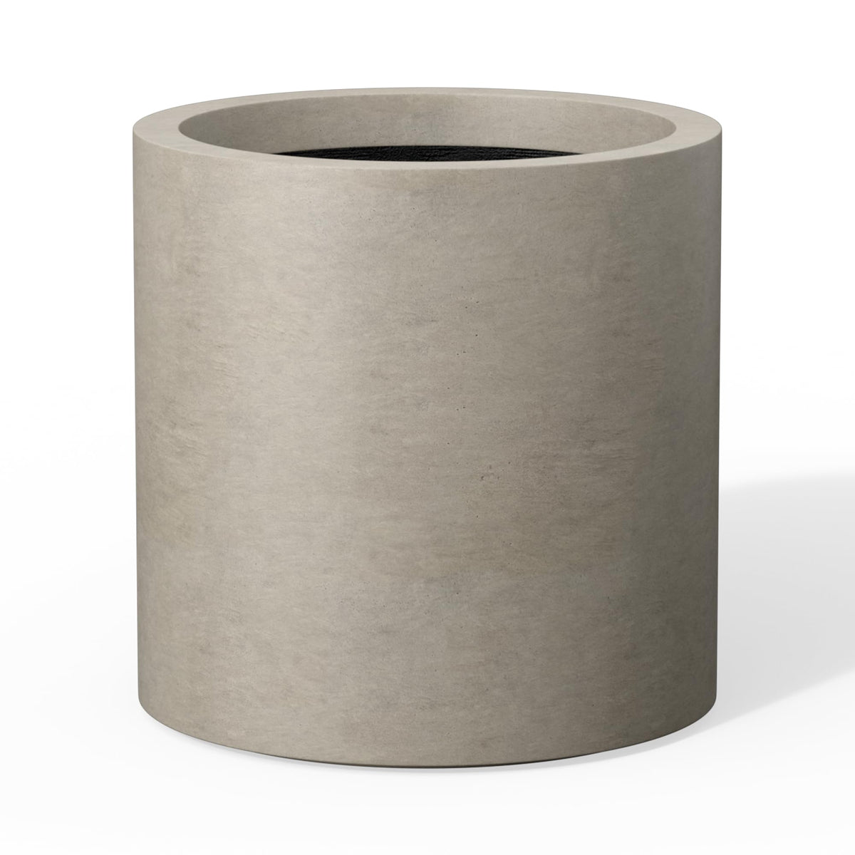Kante front view cylinder planter showing clean silhouette and stability