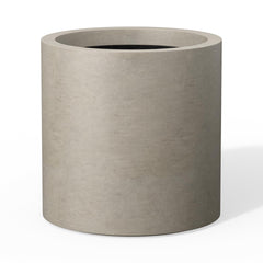 Kante front view cylinder planter showing clean silhouette and stability