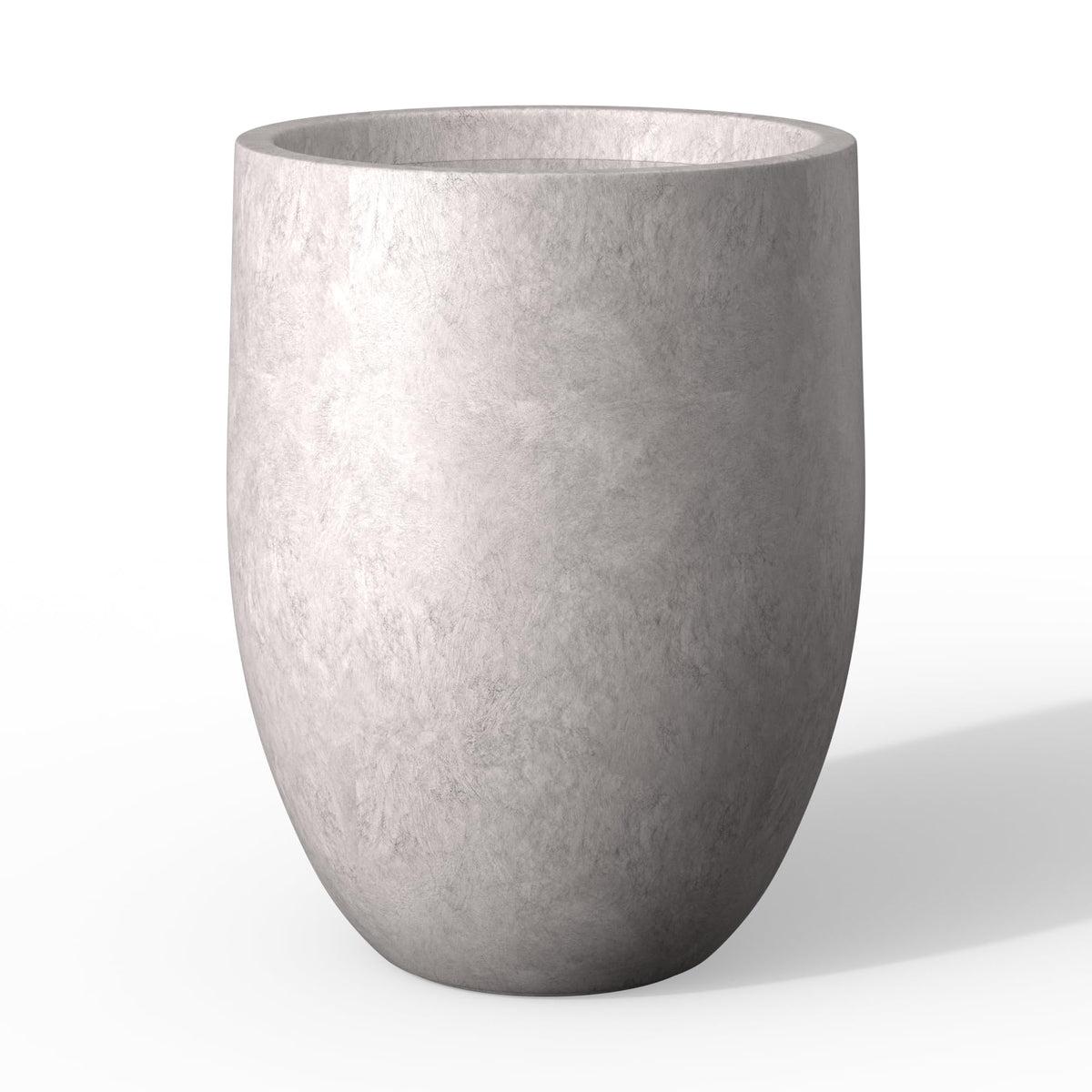 Kante front view large round planter showing modern balance and curb appeal