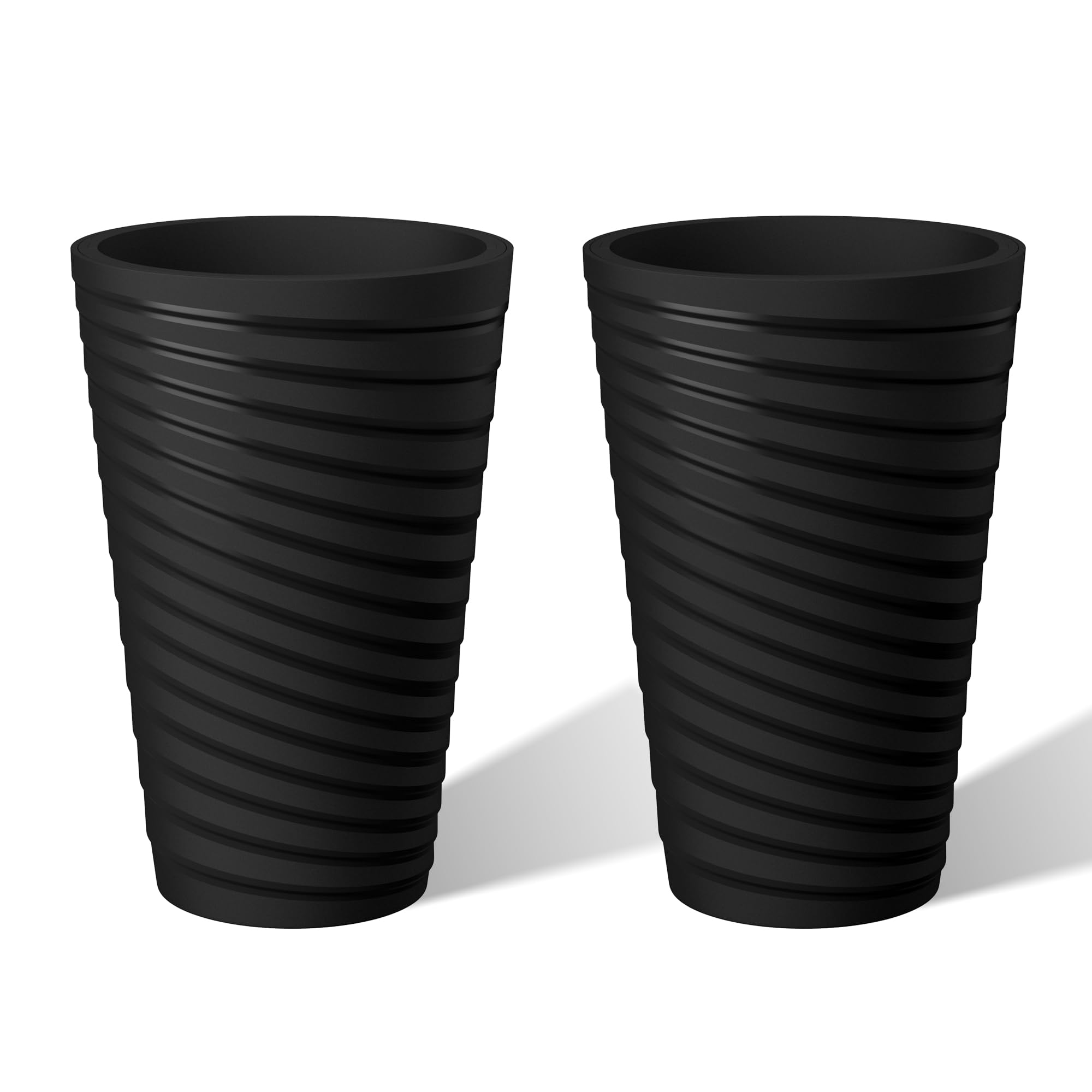 Kante front view pair showing sleek black finish and modern look for style