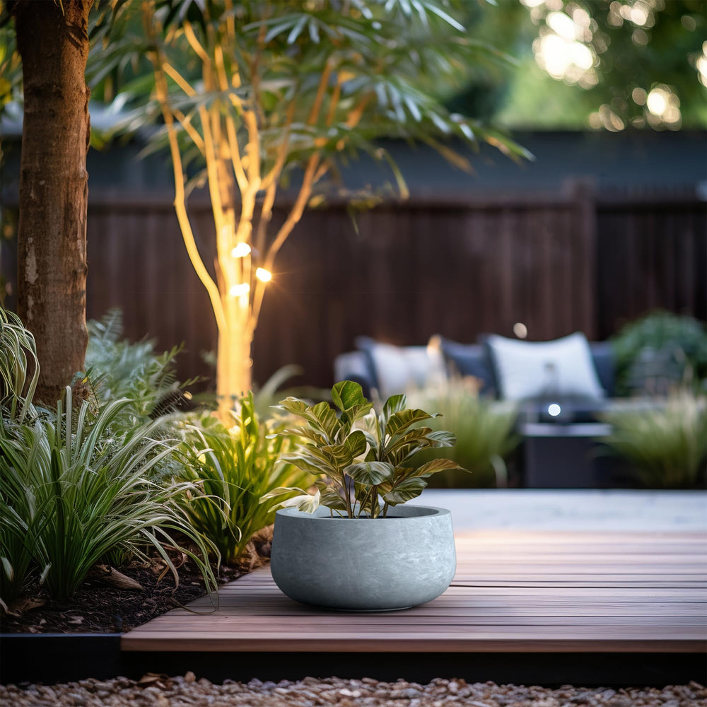 Kante drainage plug detail illustrating indoor-outdoor water control convenience