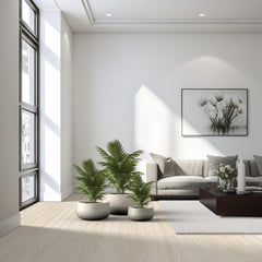 Kante planter in use on balcony with plants and space-saving benefit