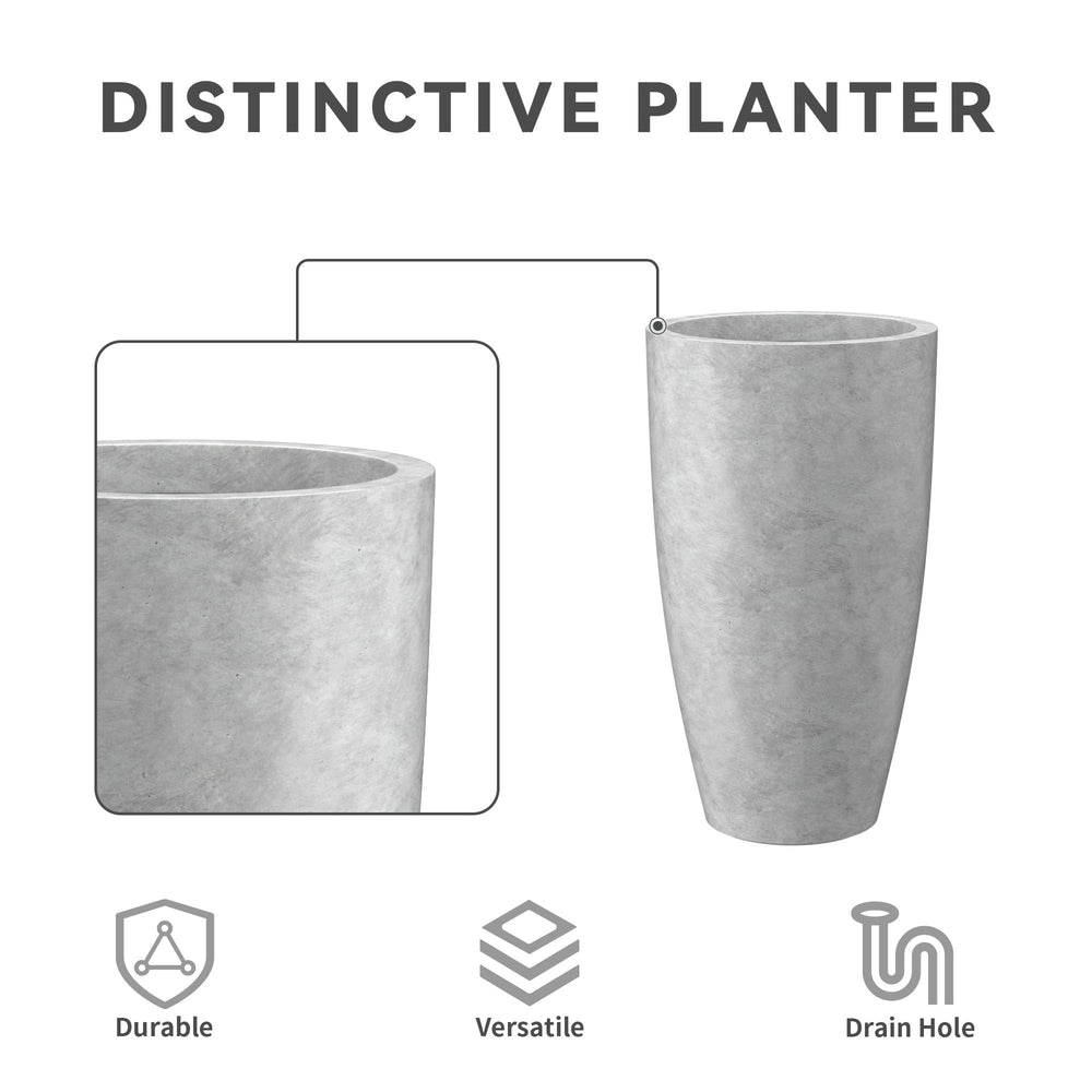 Kante planter on porch lifestyle setting adding curbside elegance