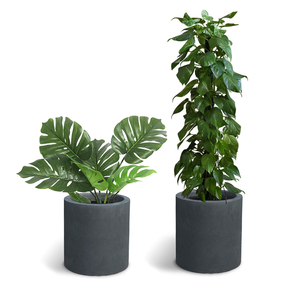 Kante planter on porch styling curb appeal and weather resistance