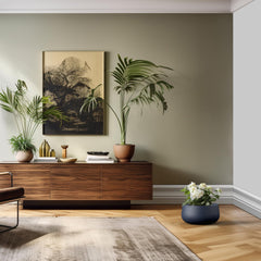 Kante planter side profile showing low bowl silhouette and clean lines for styling