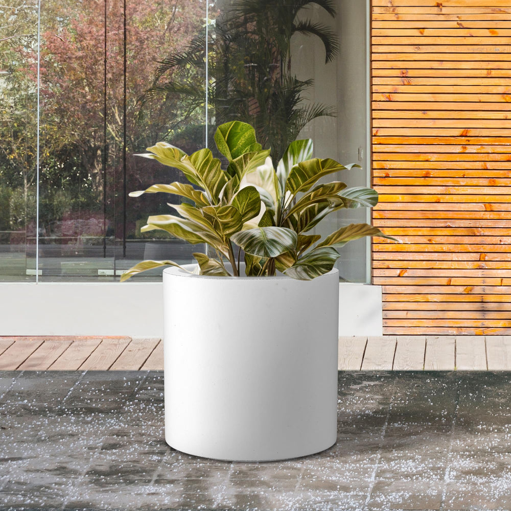 Kante planter with succulent arrangement demonstrating healthy display and styling benefit