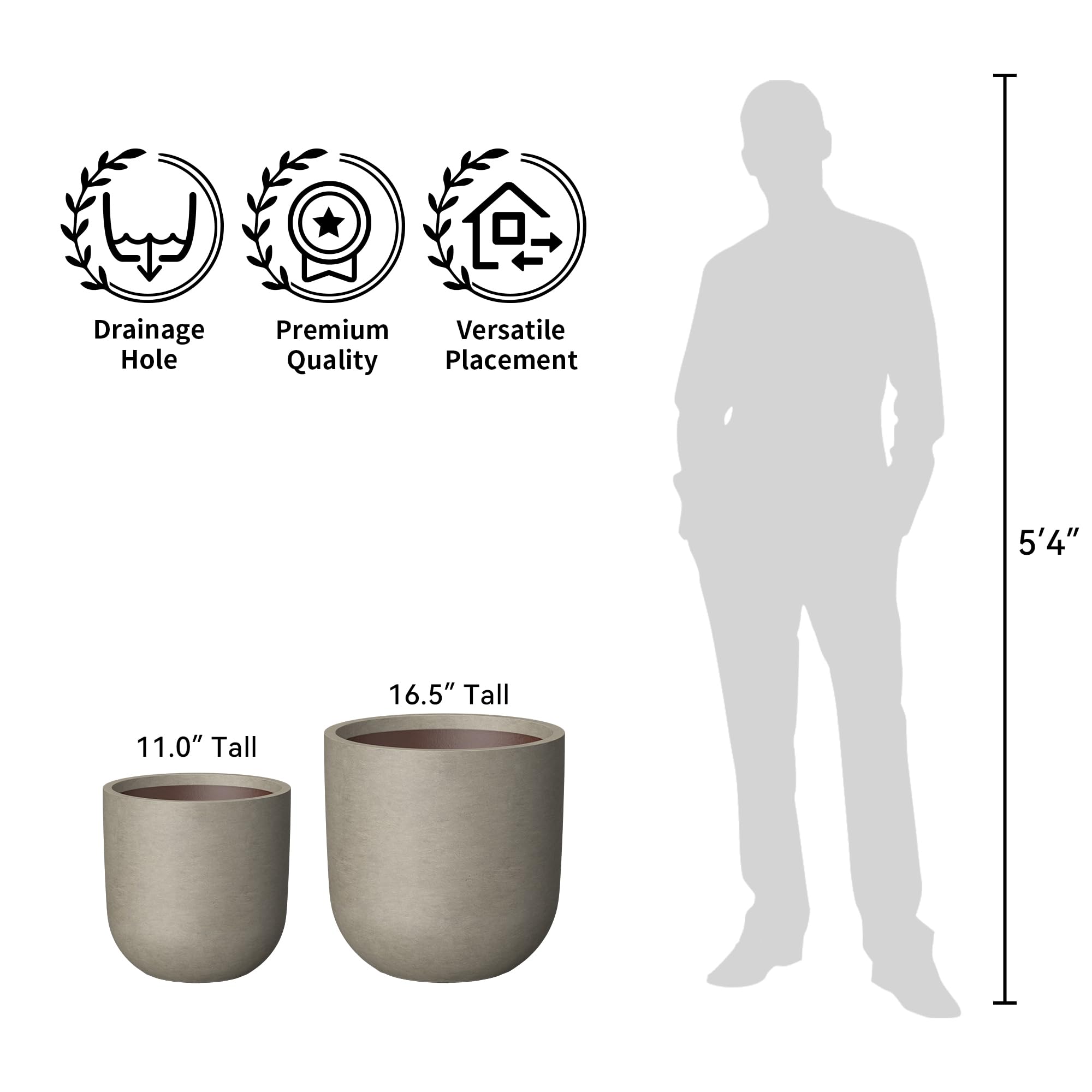 Kante size comparison with hand and ruler demonstrating lightweight portability and scale