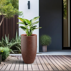 Kante side profile showing tapered round shape that saves space and supports roots