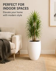 Kante top opening and dimensions showing spacious planting area advantage