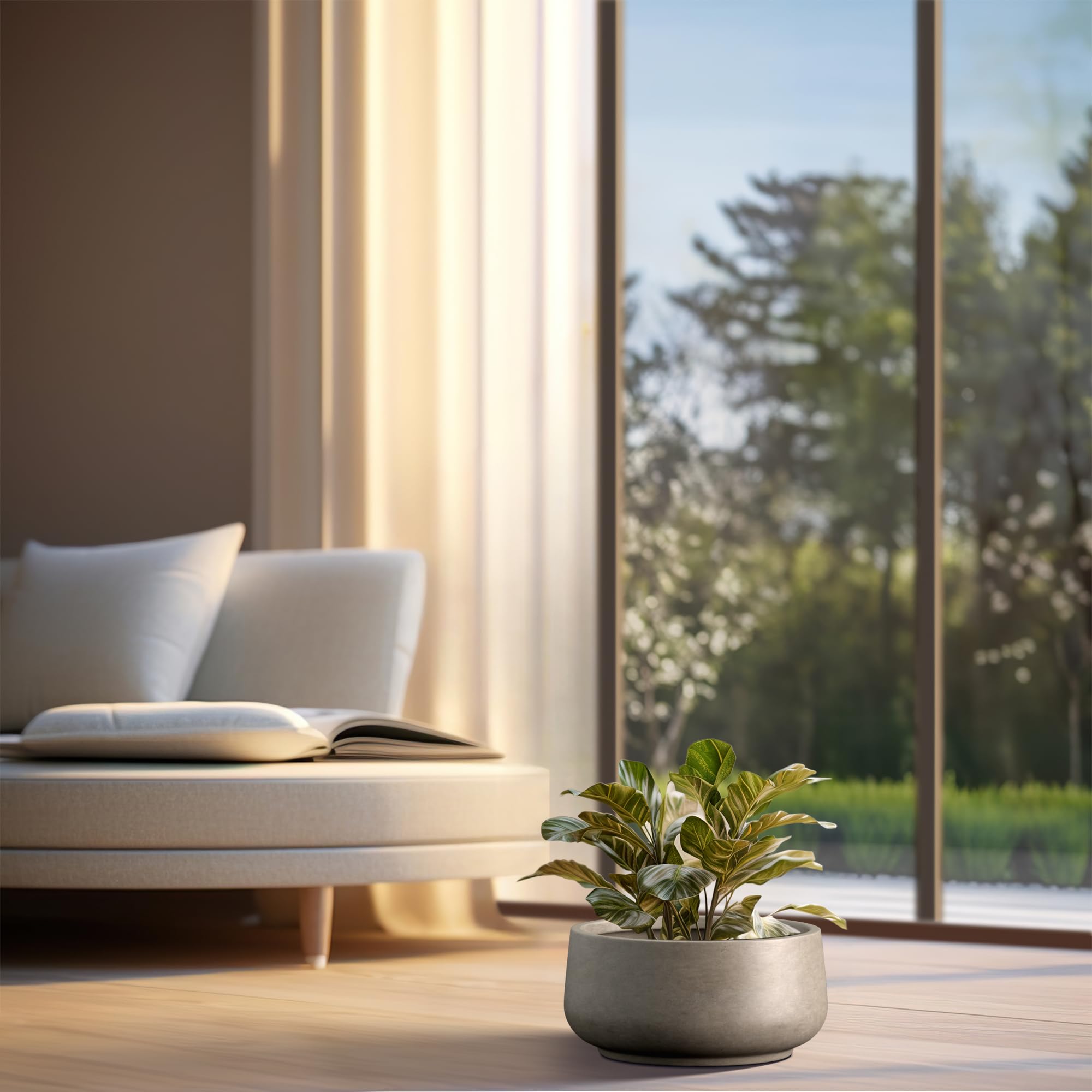 Kante filled with succulents demonstrating plant-friendly depth and aesthetic appeal
