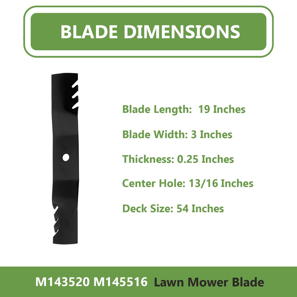 KANXAJJY close-up of toothed blade edge delivering finer mulch